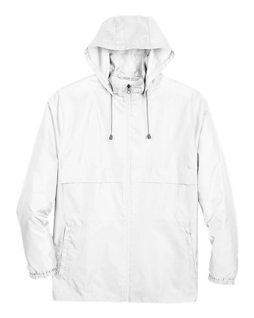 Team 365 TT73 Unisex Zone Protect Lightweight Jacket in White