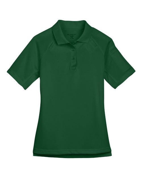 Harriton M211W Women's Advantage Tactical Polo in Dark Green
