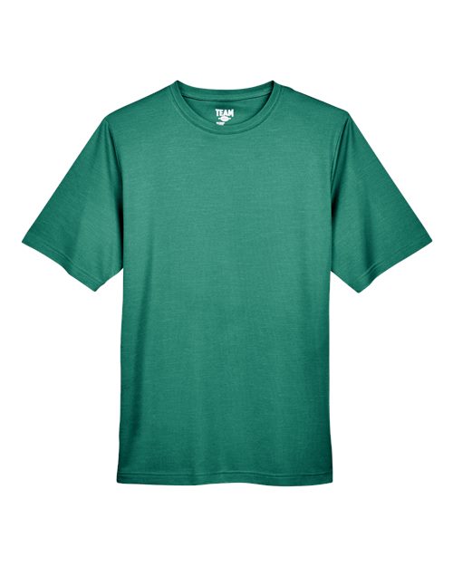 Team 365 TT11H Men's Sonic Heather Performance T-Shirt in Sport Forest Heather