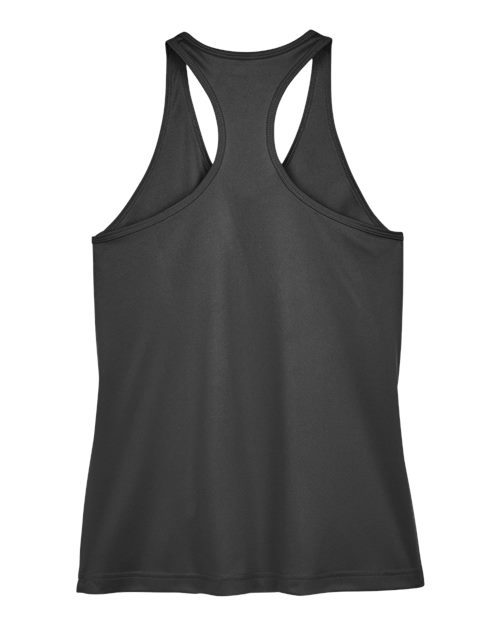 Team 365 TT11WRC Women's Zone Performance Racerback Tank in Black