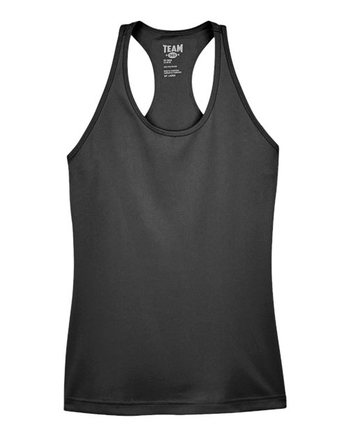 Team 365 TT11WRC Women's Zone Performance Racerback Tank in Black