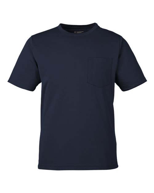 Harriton M118 Unisex Charge Snag and Soil Protect T-Shirt in Dark Navy