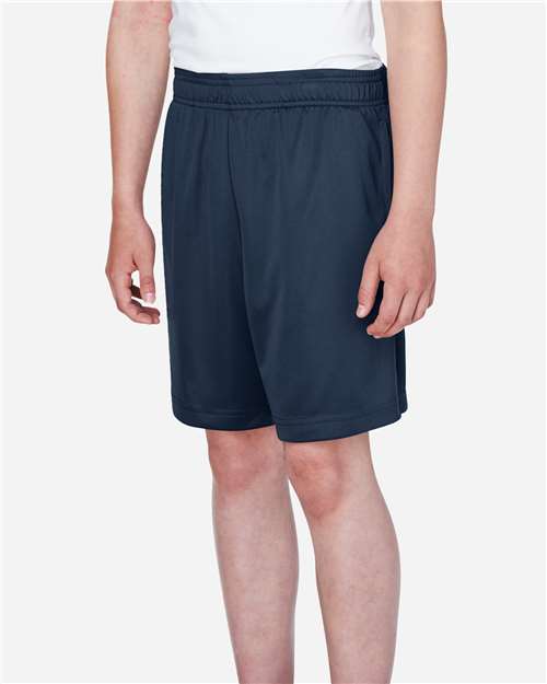 Team 365 TT11SHY Youth Zone Performance Shorts in Sport Dark Navy