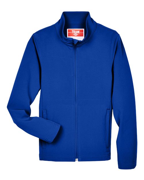 Team 365 TT80Y Youth Leader Soft Shell Jacket in Sport Royal