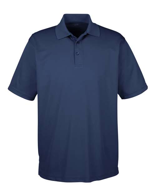 UltraClub 8210 Men's Cool & Dry Mesh Piqué Polo in Navy