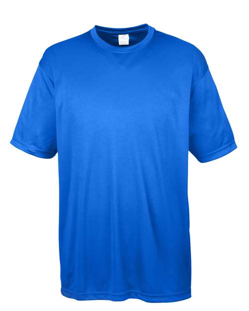 UltraClub 8620 Men's Cool & Dry Basic Performance T-Shirt in Royal