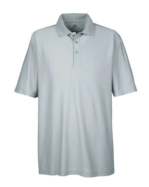 UltraClub 8415 Men's Cool & Dry Elite Performance Polo in Grey