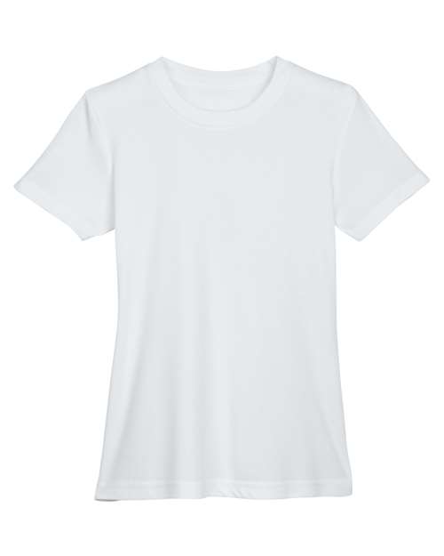 UltraClub 8620L Women's Cool and Dry Performance T-Shirt in White