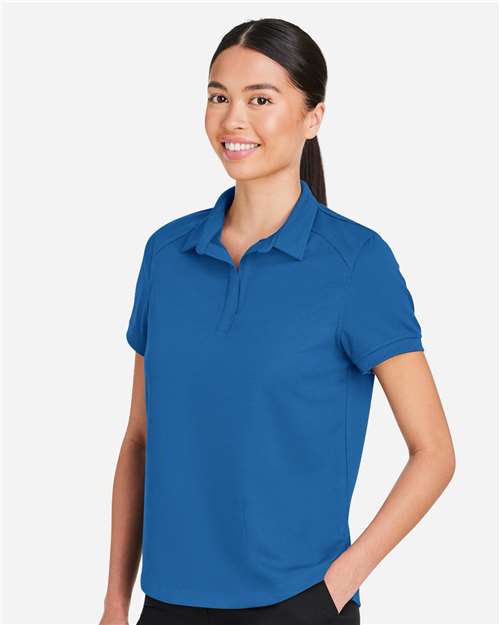 North End NE112W Women's Express Tech Performance Polo in Light Nautical Blue