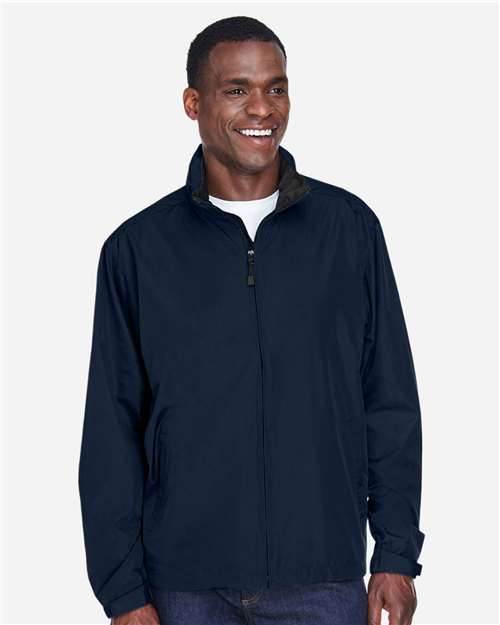 North End 88083 Men's Techno Lite Jacket in Midnight Navy