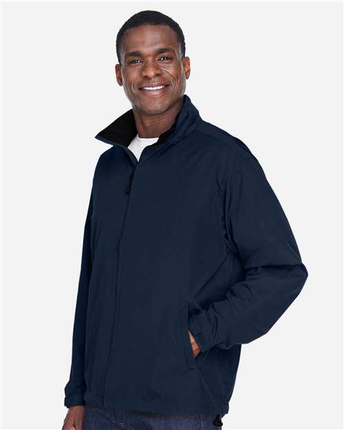North End 88083 Men's Techno Lite Jacket in Midnight Navy