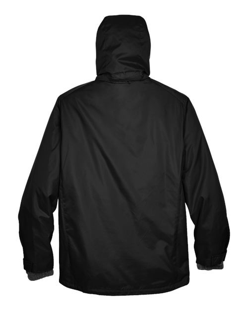 North End 88130 Men's 3-in-1 Insulated Jacket in Black