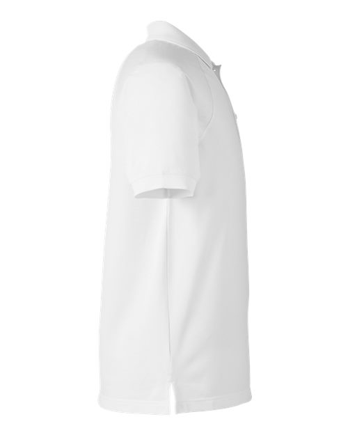 Harriton M208 Men's Charge Snag and Soil Protect Polo in White
