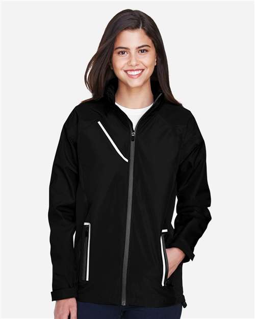 Team 365 TT86W Women's Dominator Waterproof Jacket in Black