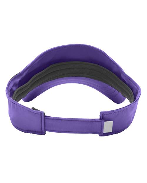 CORE365 CE002 Drive Performance Visor in Campus Purple/ Carbon