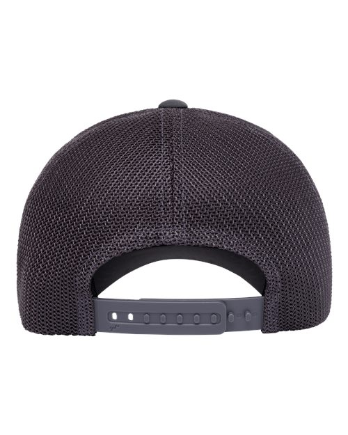 Flexfit 110R 110 Recycled Mesh Cap in Charcoal