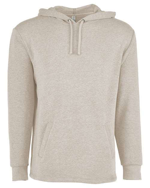 Next Level 9300 Unisex Malibu Welt Pocket Hoodie Sweatshirt in Oatmeal