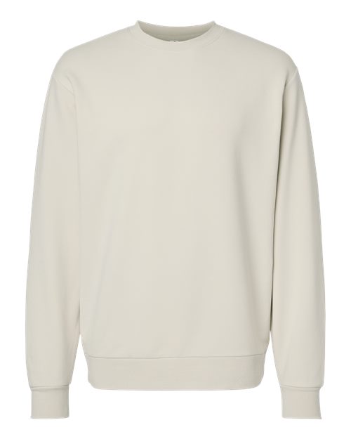 Independent Trading Co. INDLUXCREW Lux Heavyweight Modal Crewneck Sweatshirt in Ivory