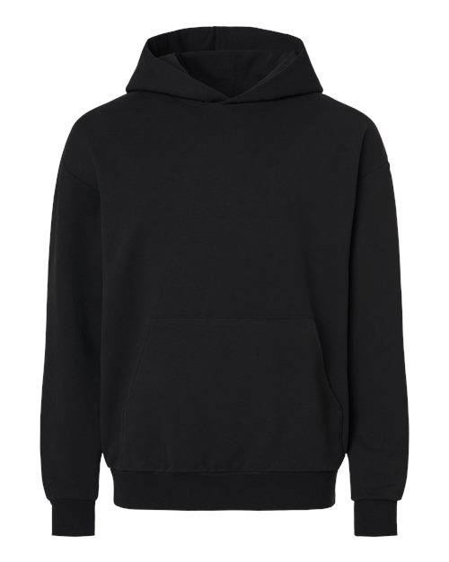 Independent Trading Co. INDLUXHOOD Lux Heavyweight Modal Hooded Sweatshirt in Black