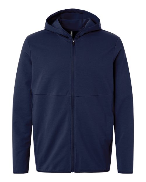 Independent Trading Co. EXP30PZ Unisex Perform Full-Zip Hooded Sweatshirt in Classic Navy