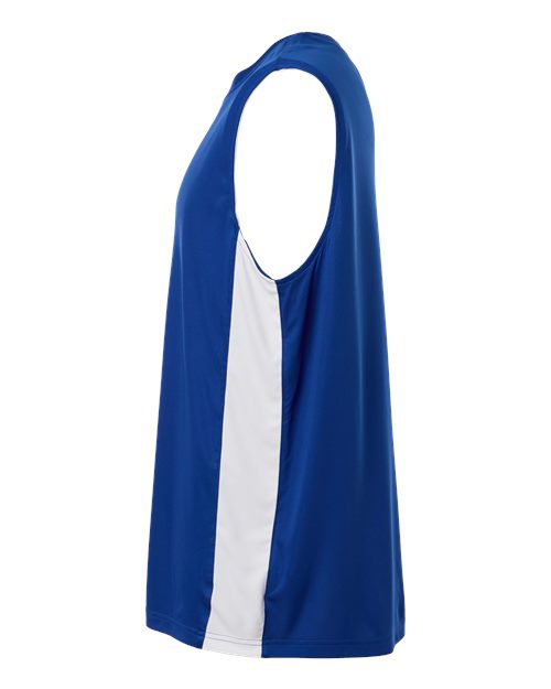 Team 365 TT115 Unisex Zone Performance Reversible Jersey in Sport Royal/ White