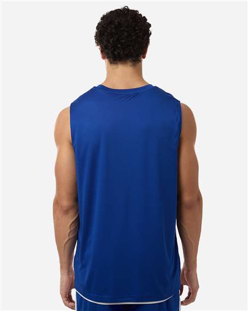 Team 365 TT115 Unisex Zone Performance Reversible Jersey in Sport Royal/ White