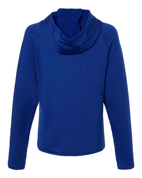 Team 365 TT200W Women's Qualify Quarter-Zip Hooded Pullover in Sport Royal