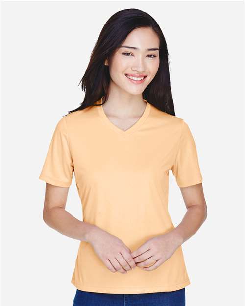 Team 365 TT11W Women's Zone Performance T-Shirt in Melon