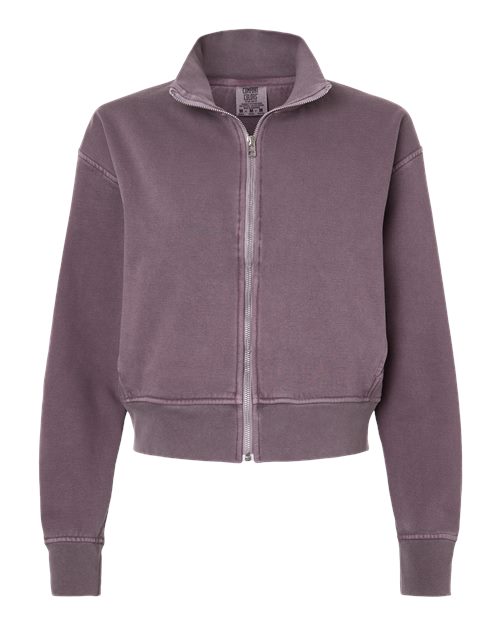 Comfort Colors 1570L Women's Garment-Dyed Full-Zip Jacket in Dusk