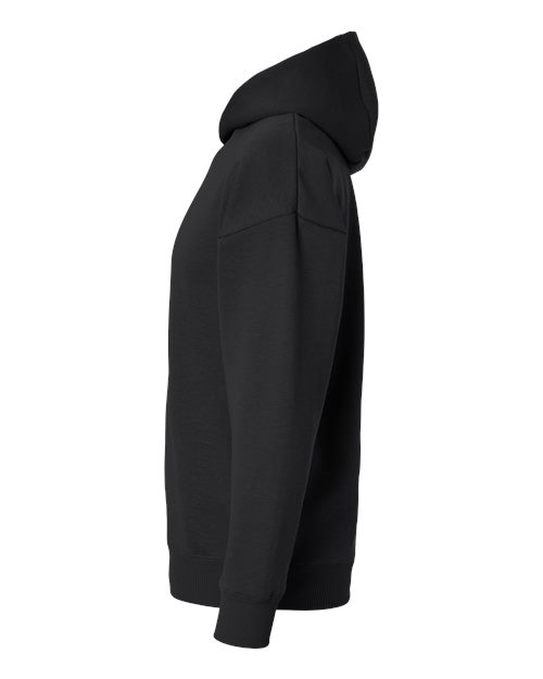 LAT 6956 Unisex Heavyweight Hoodie Sweatshirt in Black