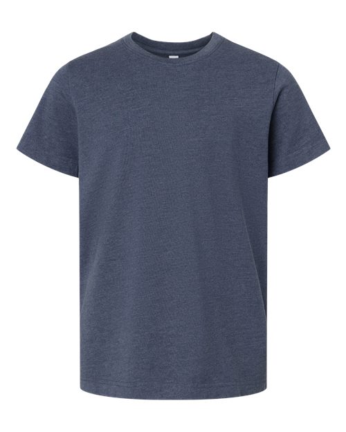 LAT 6102 Youth Vintage Wash Tee in Washed Navy