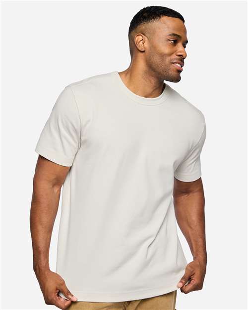 LAT 6906 Unisex Heavyweight Tee in Porcelain