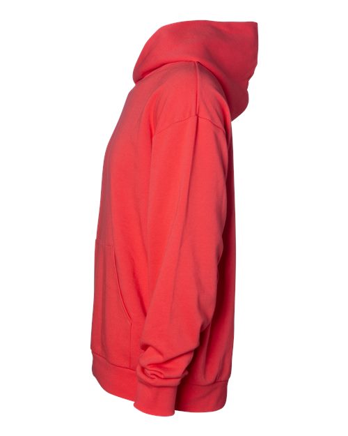 Independent Trading Co. IND280SL Unisex Avenue Midweight Hooded Sweatshirt in Cherry