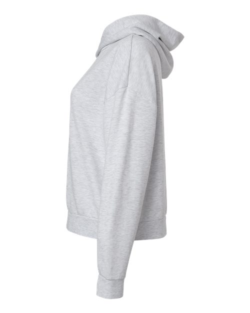 Independent Trading Co. PRM2600 Women's California Wave Wash Sunday Hooded Sweatshirt in Ash Heather