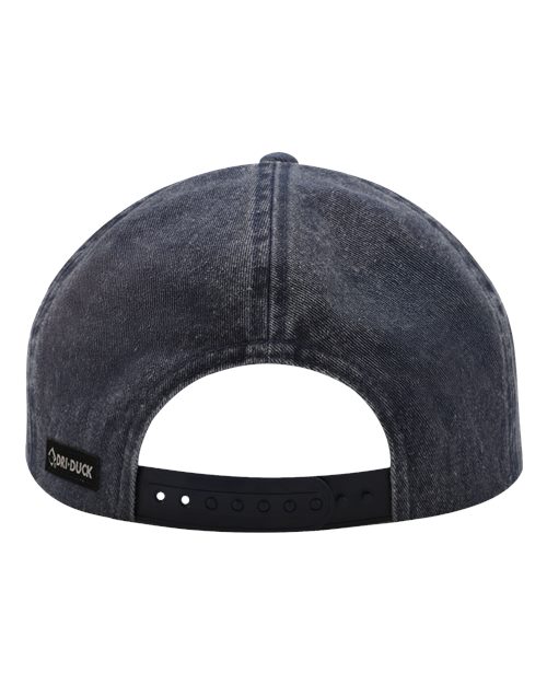 DRI DUCK 3334 Walleye Nature Scene Cap in Deep Blue