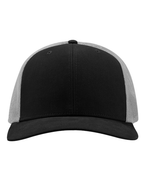 DRI DUCK 3340 Heritage Pro Trucker Cap in Black/ Fog