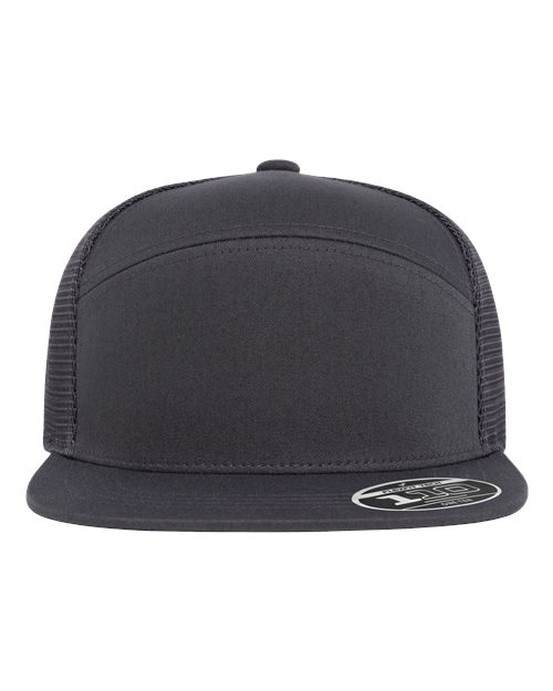 Flexfit 110AR1 110 Mesh Arch Cap in Charcoal