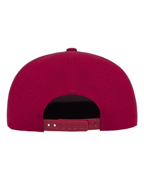 Flexfit 110AR3 110 Premium Arch Perforated Cap in Red