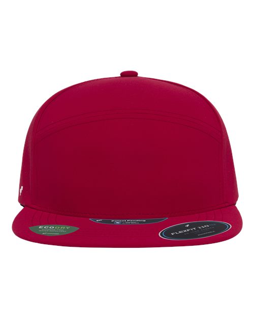 Flexfit 110AR3 110 Premium Arch Perforated Cap in Red