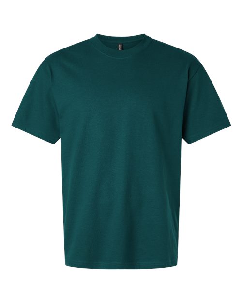 Gildan 75000 Unisex Hammer Maxweight T-Shirt in Fan Marine Green