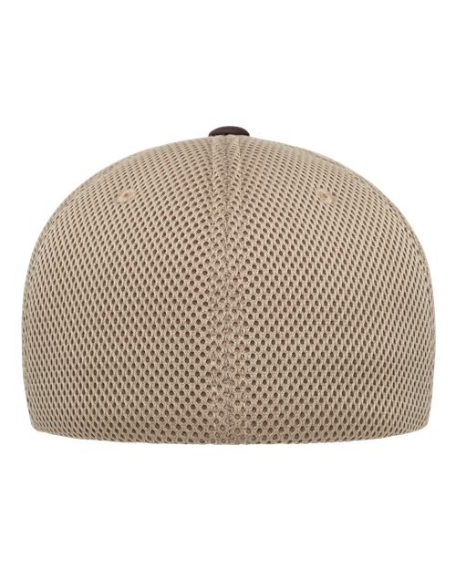 Flexfit 6533 Ultrafiber Mesh Cap in Brown/ Khaki