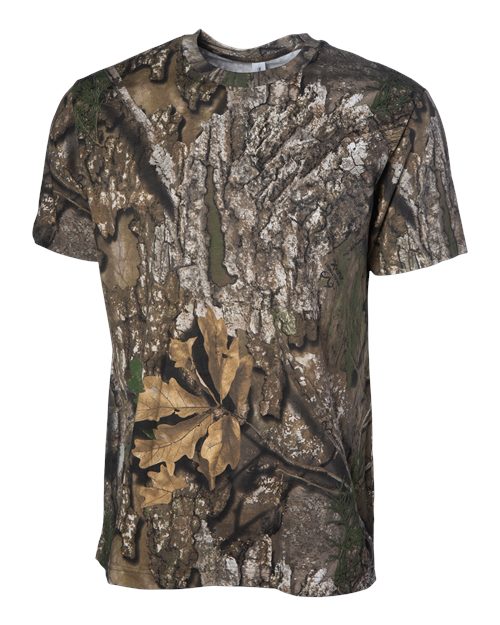 Independent Trading Co. PRM180PT Unisex Premium T-Shirt in Realtree APX Camo