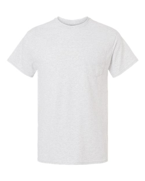 Gildan 8300 Unisex DryBlend Pocket T-Shirt in Ash