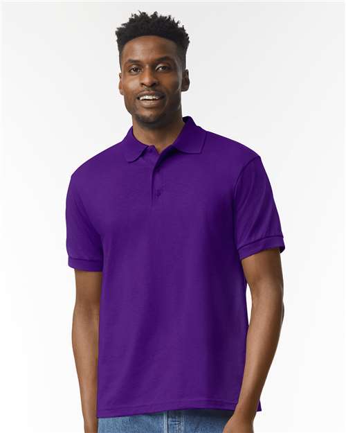 Gildan 8800 Unisex DryBlend Polo in Purple
