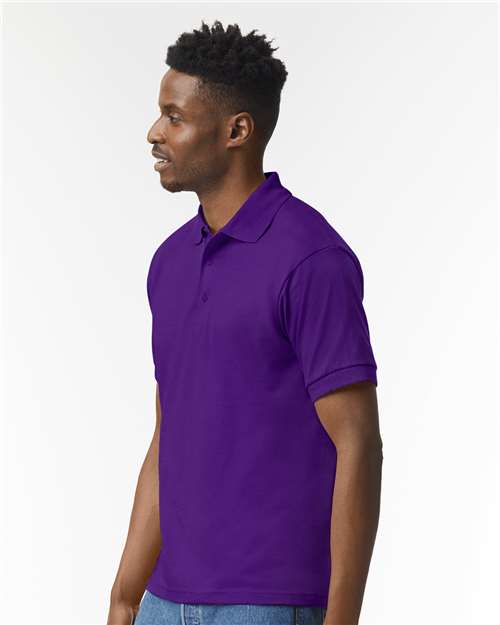 Gildan 8800 Unisex DryBlend Polo in Purple