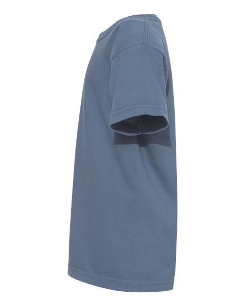 Comfort Colors 9018 Youth Garment-Dyed Heavyweight T-Shirt in Blue Jean