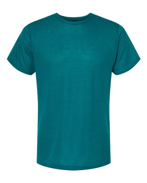 Tultex 254 Unisex Tri-Blend T-Shirt in Jade Tri Blend