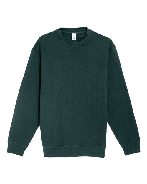 Lane Seven LS14004 Unisex Premium Crewneck Sweatshirt in Sport Green