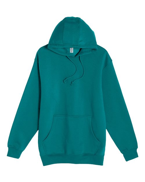 Lane Seven LS19001 Unisex Heavyweight Hoodie Sweatshirt in Teal