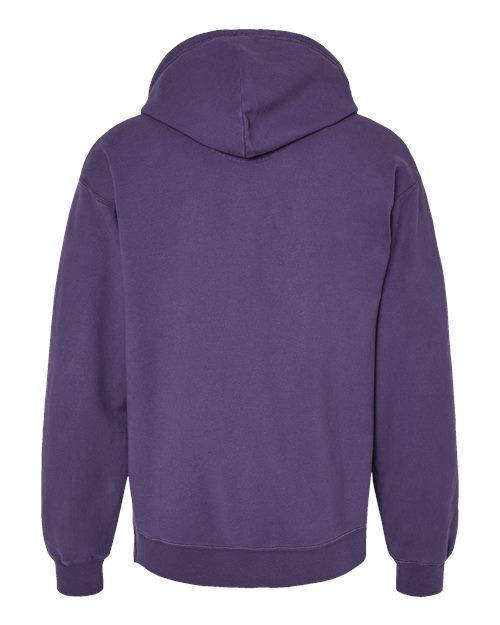 ComfortWash by Hanes GDH450 Unisex Garment-Dyed Hooded Sweatshirt in Grape Soda